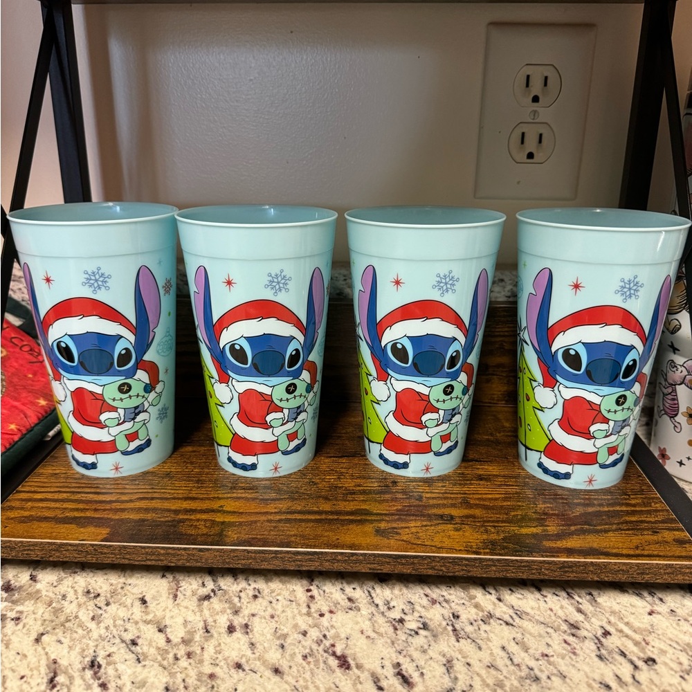 4 Stitch Christmas cups